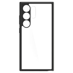 Samsung Galaxy S24 Ultra Spigen Ultra Hybrid Cover - Gennemsigtig / Sort