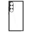 Samsung Galaxy S24 Ultra Spigen Ultra Hybrid Cover - Gennemsigtig / Sort