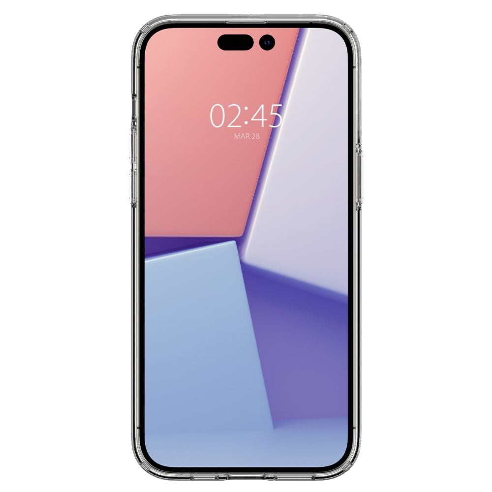 iPhone 14 Pro Spigen Liquid Crystal Cover - Gennemsigtig