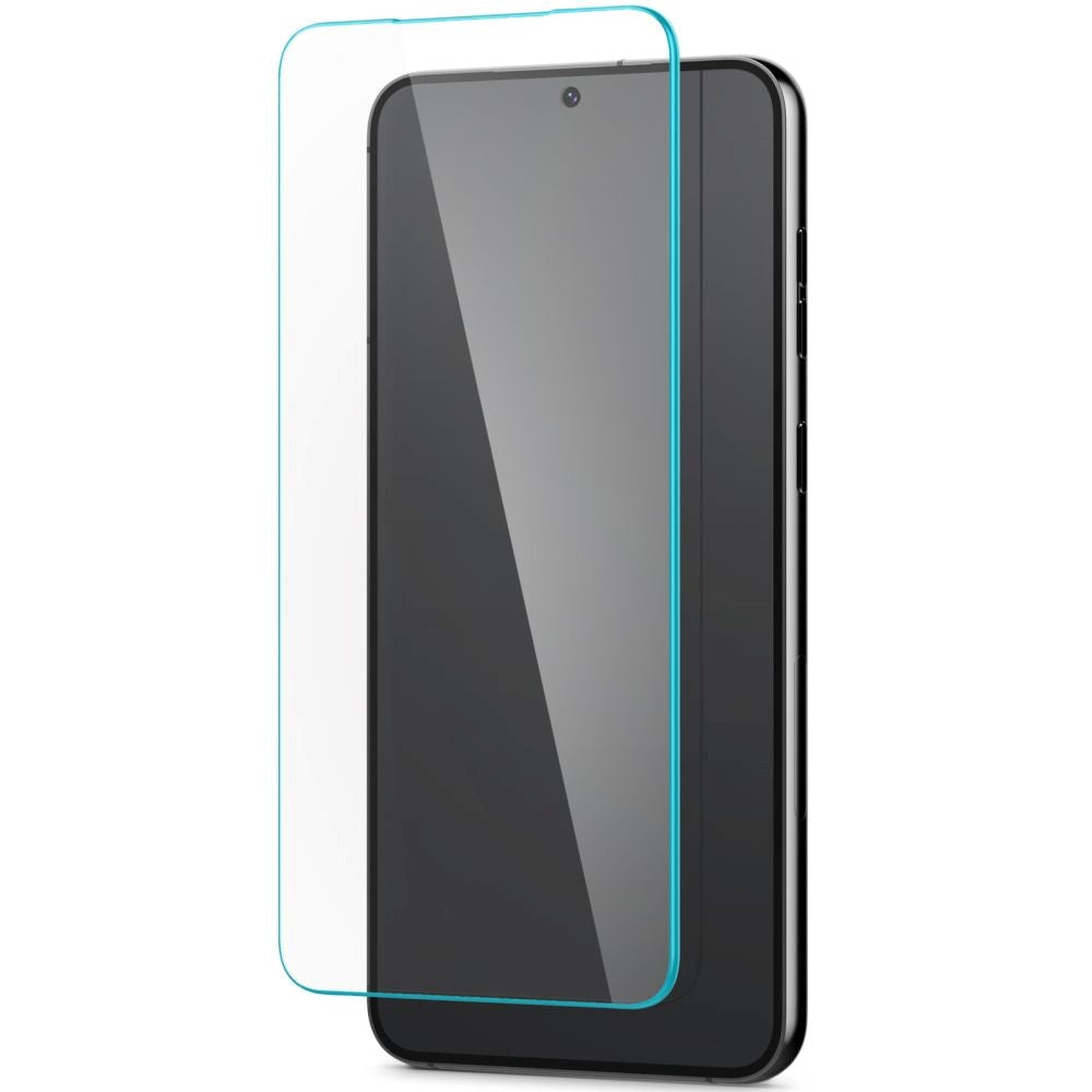 Samsung Galaxy S23 Spigen Glas.tr Hærdet Glas Skærmbeskyttelse - Blå Kant