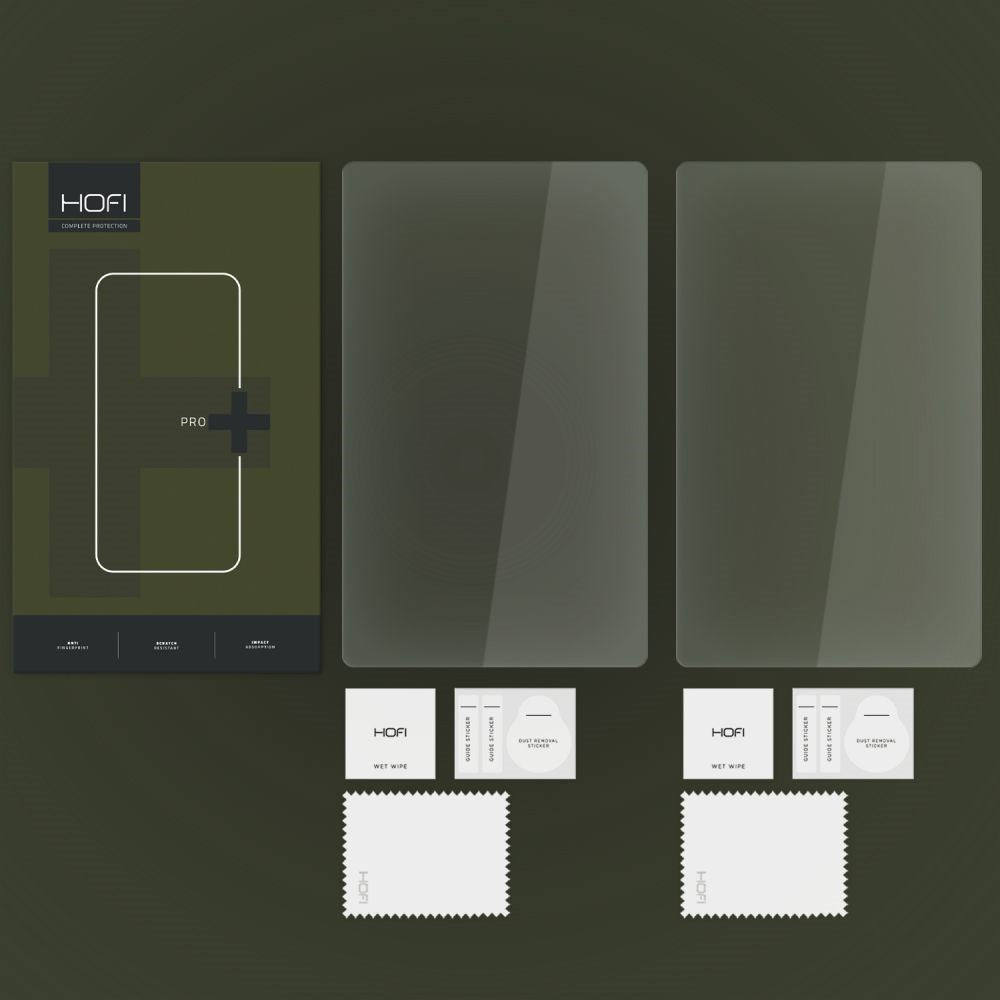 Lenovo Legion Go HOFI Glass Pro+ Skærmbeskyttelse - 2-Pak - Gennemsigtig