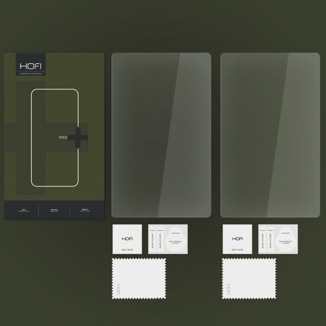 Lenovo Legion Go HOFI Glass Pro+ Skærmbeskyttelse - 2-Pak - Gennemsigtig