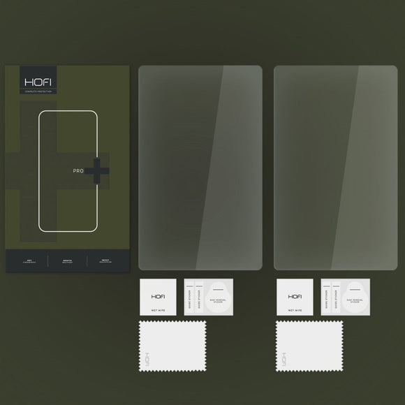 Lenovo Legion Go HOFI Glass Pro+ Skærmbeskyttelse - 2-Pak - Gennemsigtig