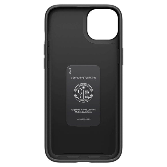 iPhone 15 Spigen Thin Fit Cover - Sort