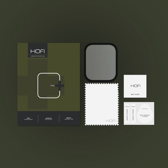 Amazfit GTS 4 Mini Hofi Hybrid Pro+ Skærmbeskyttelse - Gennemsigtig / Sort