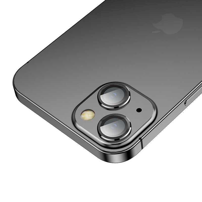 iPhone 13 / 13 Mini HOFI Camring Pro Plus - Kameralinse Glas - Sort Kant