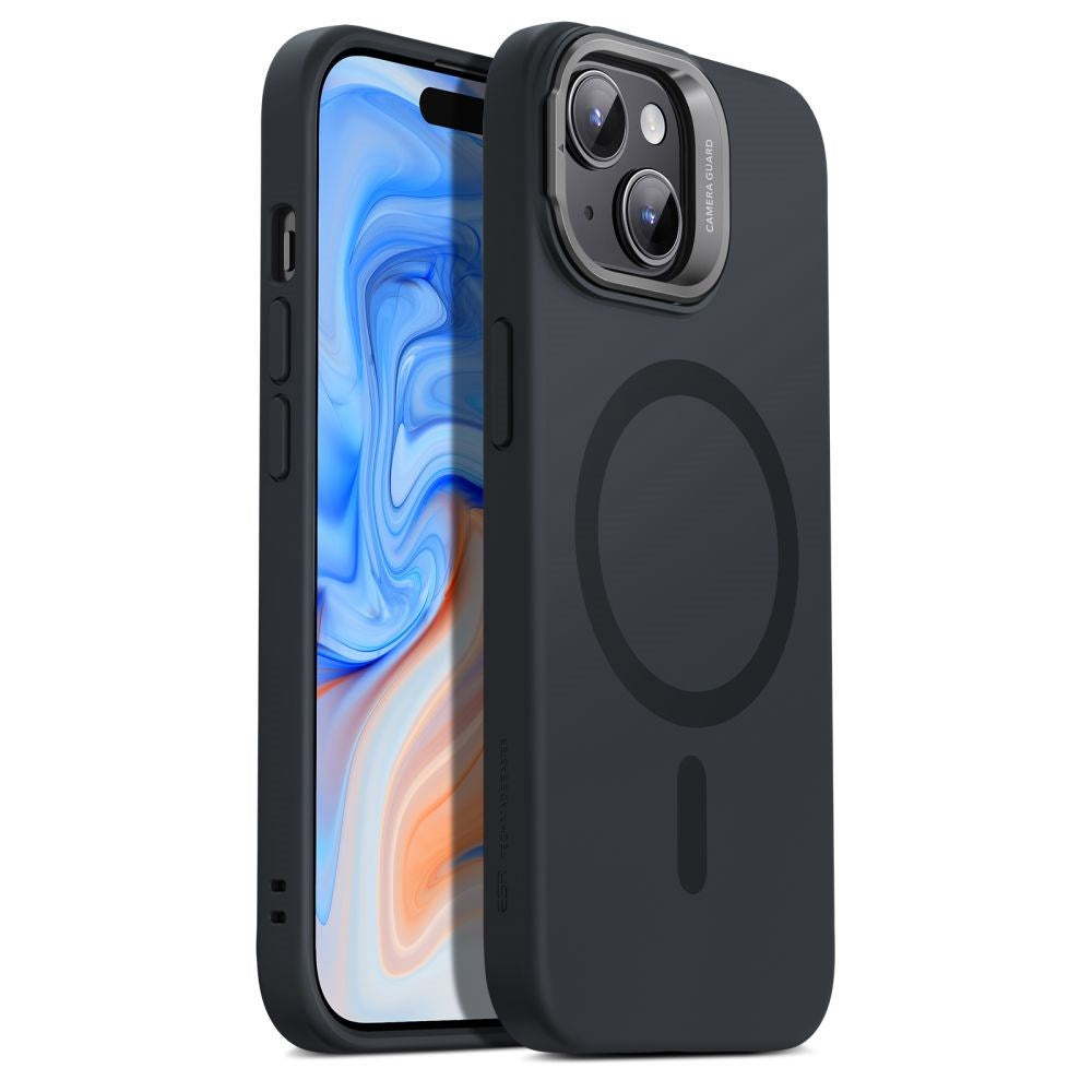 iPhone 15 Plus ESR Cloud Kickstand Halolock Cover - MagSafe Kompatibel - Sort