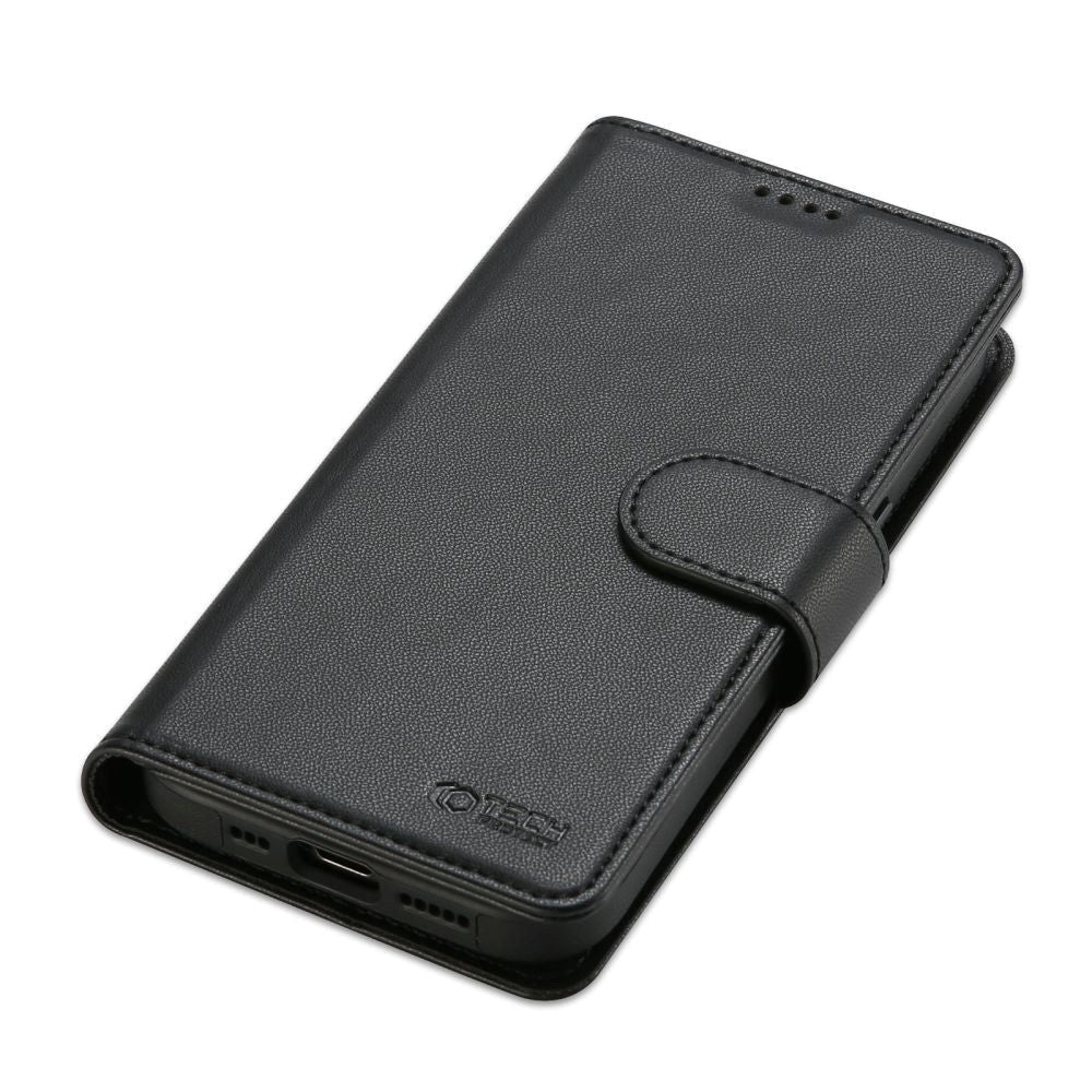 iPhone 15 Tech-Protect Wallet m. Pung & Magnet - MagSafe Kompatibel - Sort