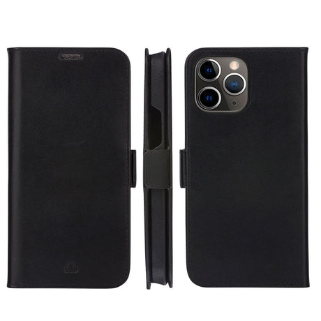 iPhone 13 Pro Max dbramante1928 Lynge Ægte Læder Magnet Cover - Black