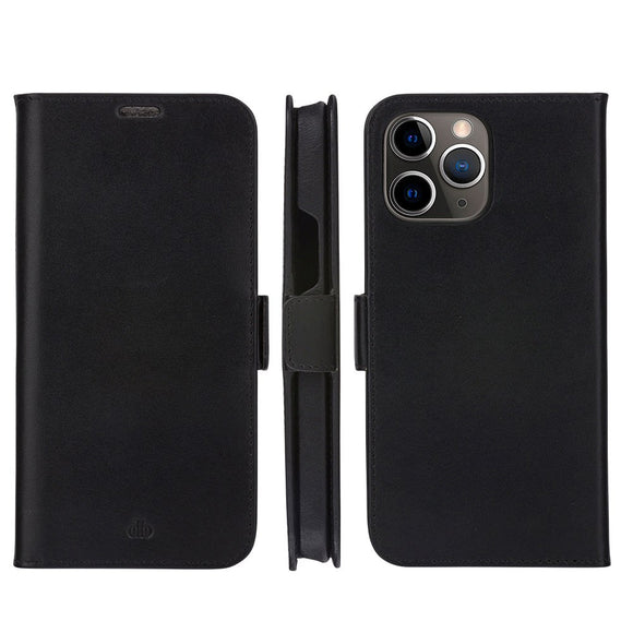 iPhone 13 Pro Max dbramante1928 Lynge Ægte Læder Magnet Cover - Black