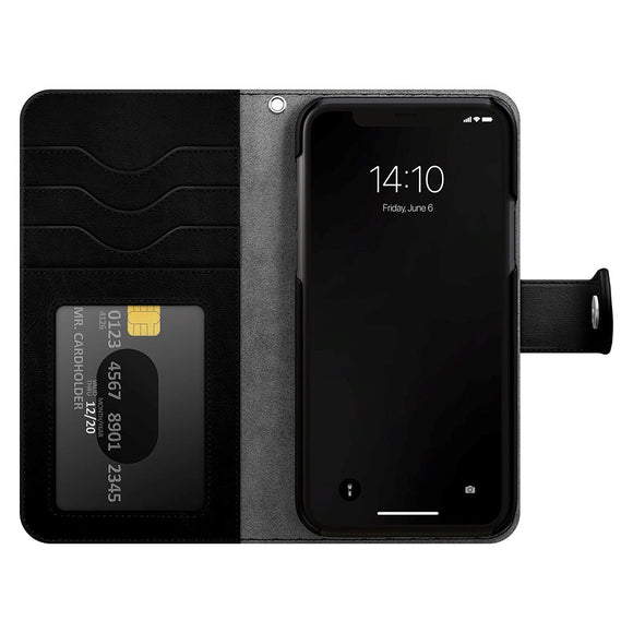 iDeal Of Sweden iPhone 14 / 13 Magnet Wallet+ Cover - Sort