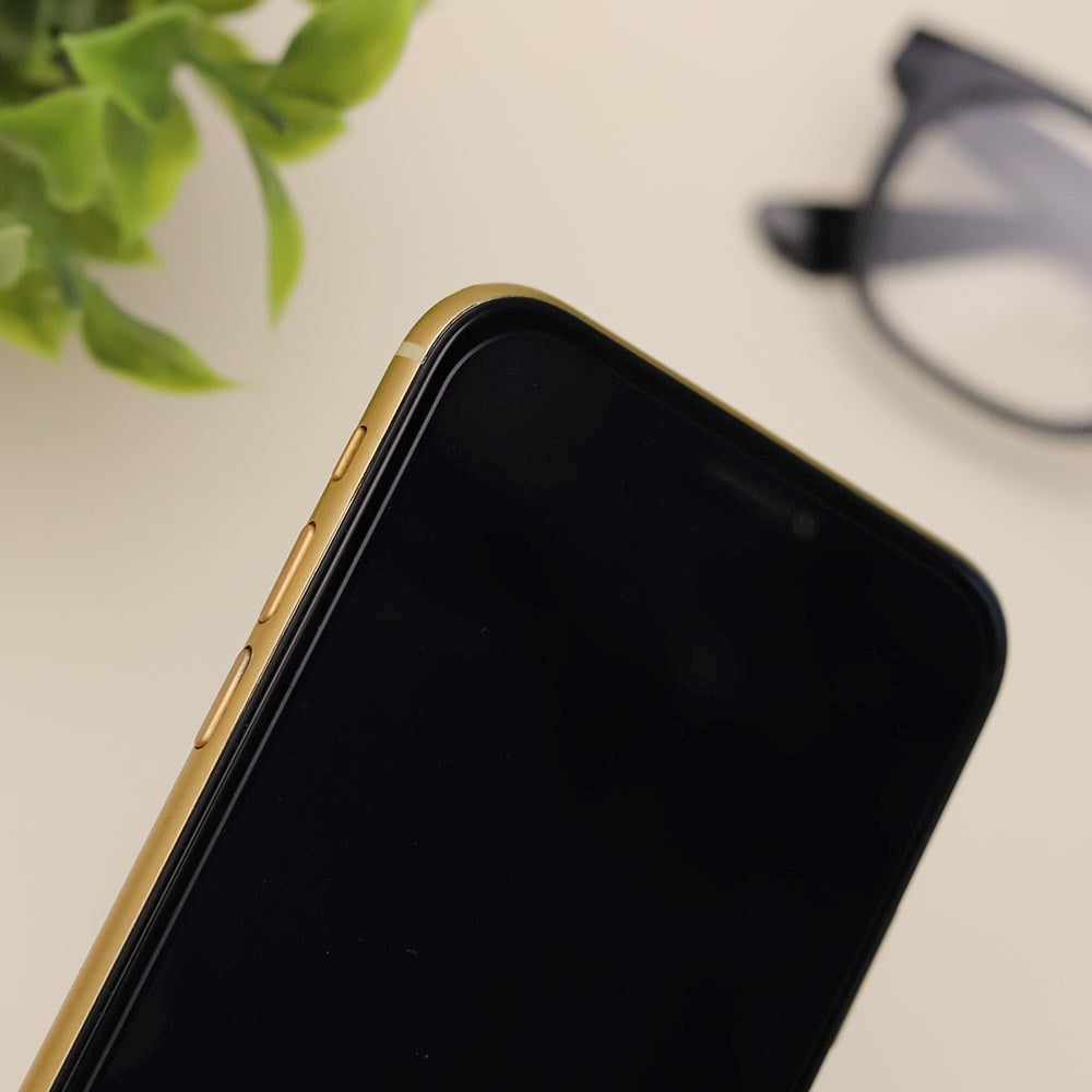 iPhone SE (2022 / 2020) / 8 / 7 Plastik Beskyttelsesfilm - Gennemsigtig m. Sort Kant