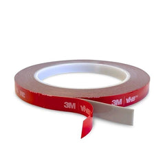 Light Solutions - 3M VHB Dobbeltklæbende Tape - 10mm Bredt - 5m - Gennemsigtig