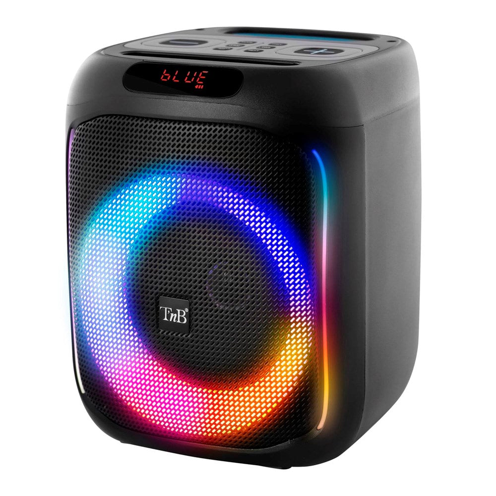 T'NB Bluetooth Højtaler m. LED & Mikrofon - 40W - Sort
