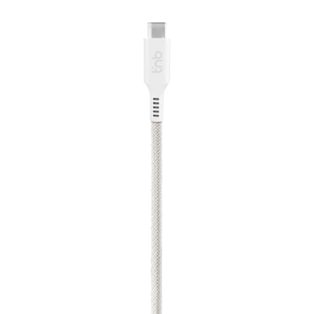 T'NB Magnetisk USB-C til USB-C Kabel - 1.5m / 60W - Hvid