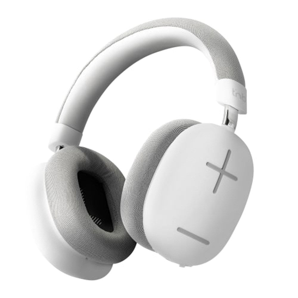 T'NB BOUNCE MAX Trådløse Bluetooth Høretelefoner - Hvid / Grå