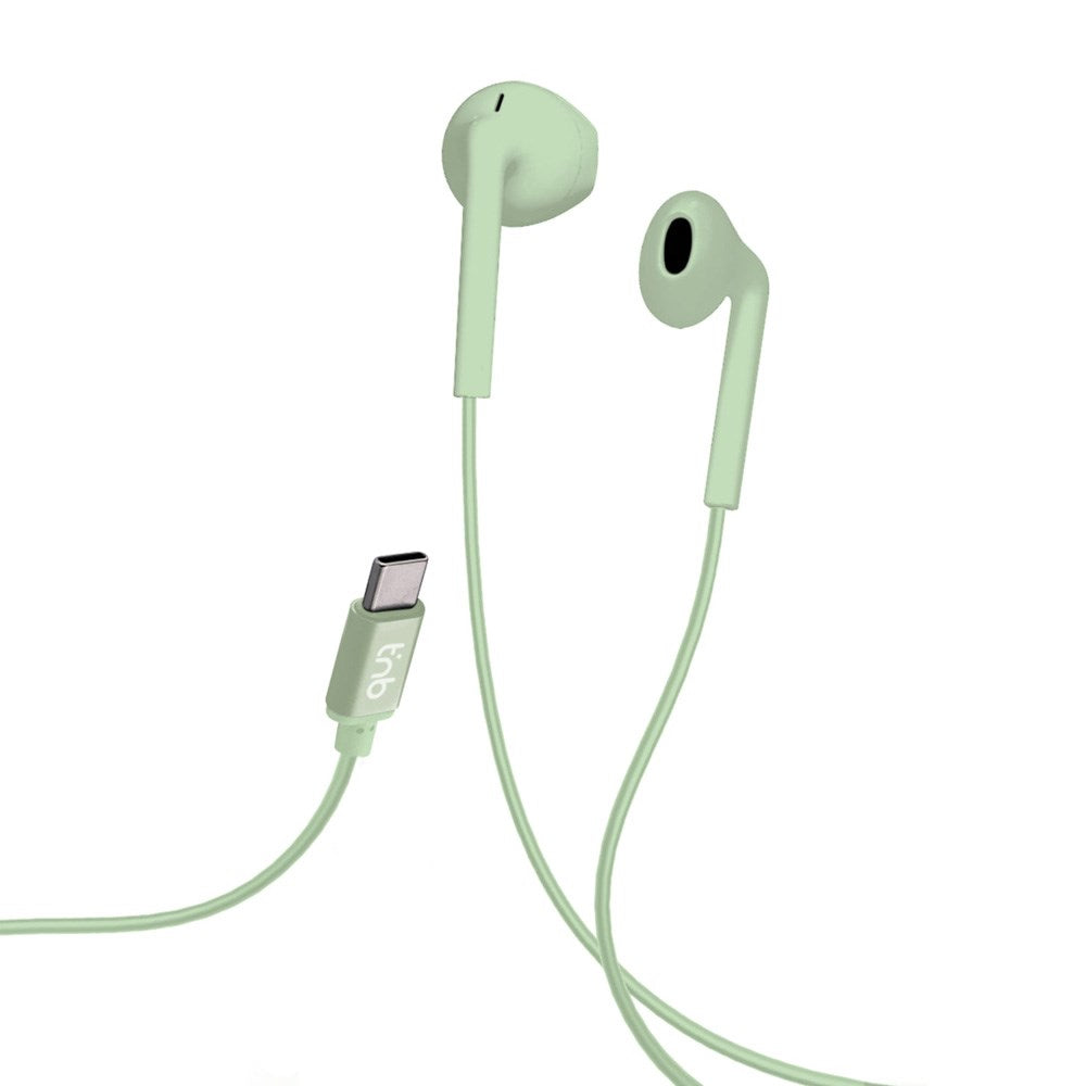 T'NB C-SOUND In-Ear Høretelefoner - USB-C - Grøn