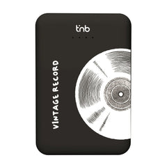 T'NB Powerbank 5.000mAh m. 2 x USB-A & 1 x USB-C - Vinyl Design