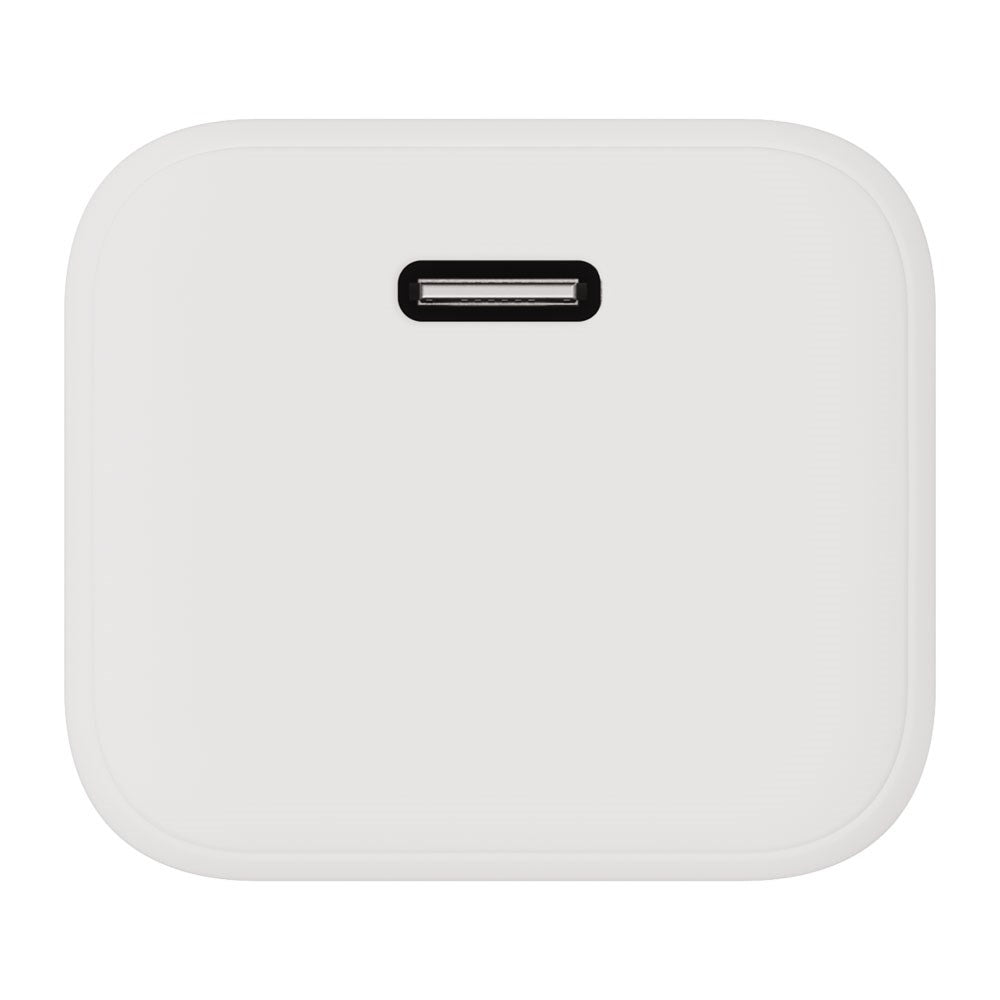 X2O 25W Vægoplader m. 1x USB-C & 1x USB-C Kabel - 1.2m - Hvid