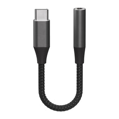 X2O Longlife USB-C til 3.5mm AUX Lyd Adapter - 0.1m - Sort