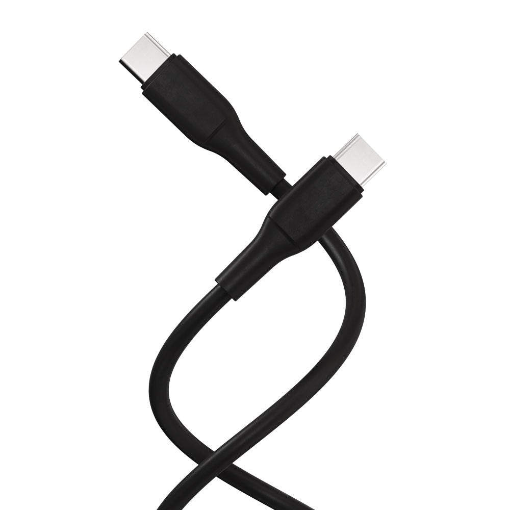X2O Superflex 60W USB-C til USB-C Kabel - 1.5m - Sort