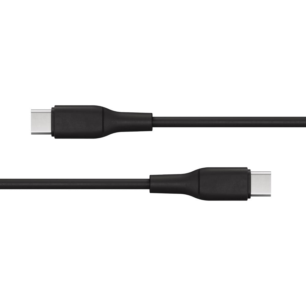 X2O Superflex 60W USB-C til USB-C Kabel - 1.5m - Sort