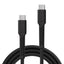 X2O Longlife 100W USB-C til USB-C Kabel - 1m - Sort