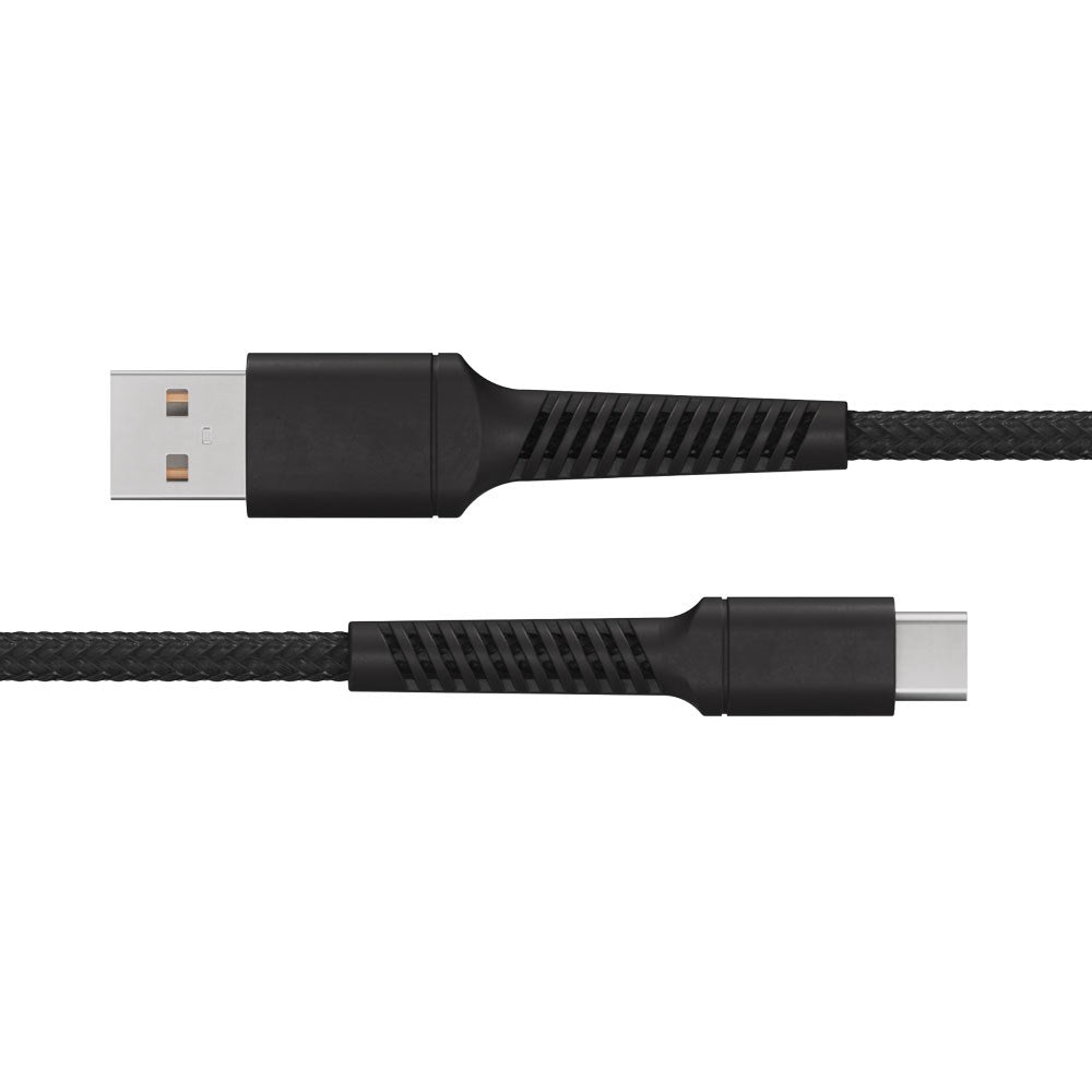 X2O Longlife 60W USB-A til USB-C Kabel - 1m - Sort