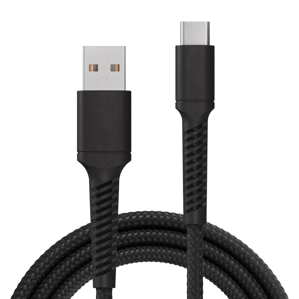 X2O Longlife 60W USB-A til USB-C Kabel - 2m - Sort