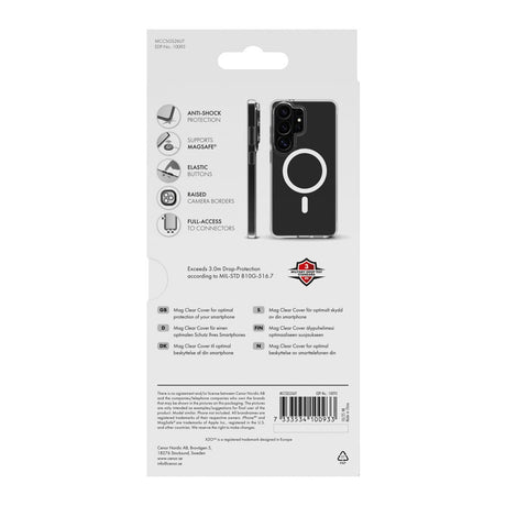 Samsung Galaxy S26 Ultra X2O Mag Clear Cover - MagSafe Kompatibel - Gennemsigtig