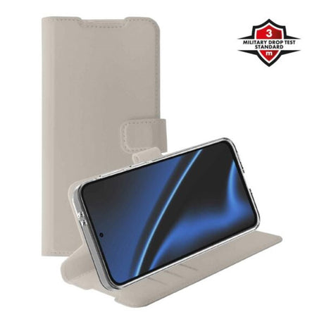 Samsung Galaxy A57 X2O Classic Wallet Flip Cover - Beige