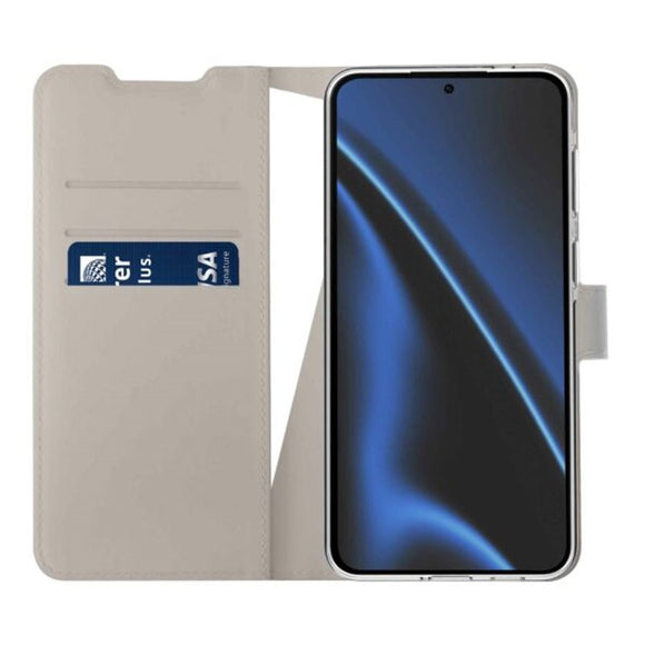 Samsung Galaxy A57 X2O Classic Wallet Flip Cover - Beige