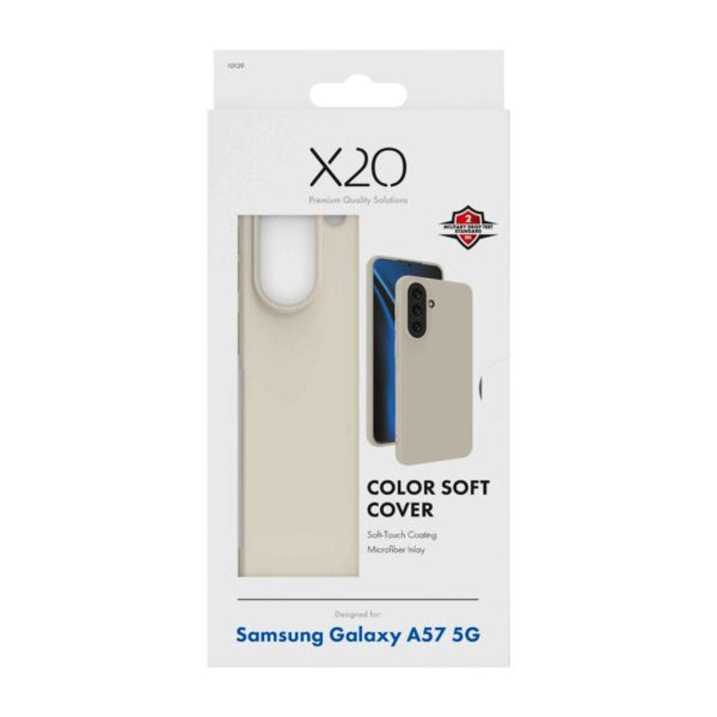 Samsung Galaxy A57 X2O Color Soft Cover - Beige