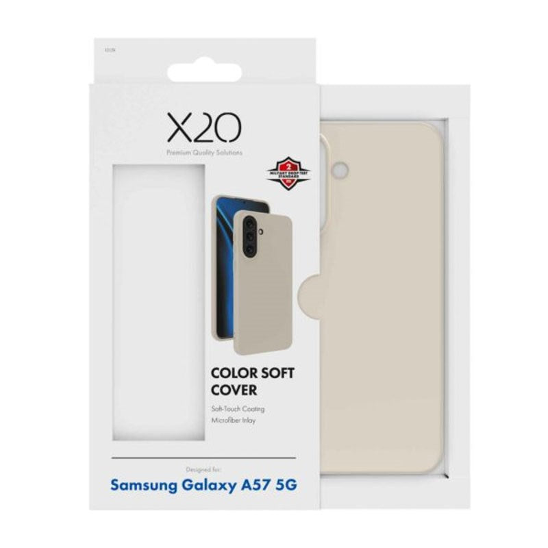 Samsung Galaxy A57 X2O Color Soft Cover - Beige