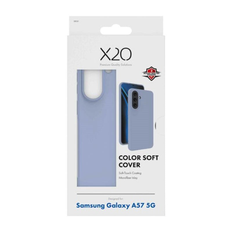 Samsung Galaxy A57 X2O Color Soft Cover - Lilla