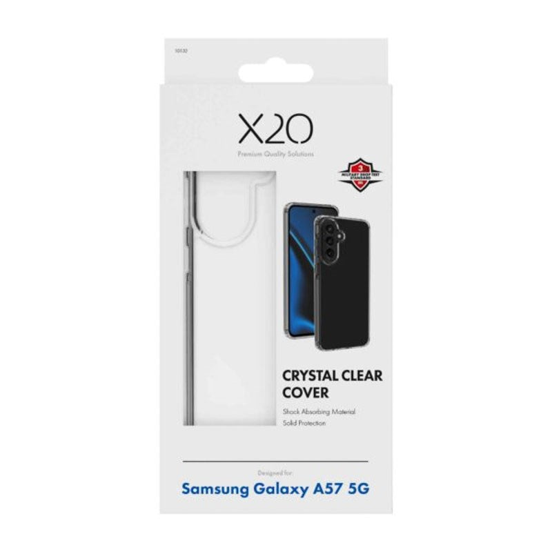 Samsung Galaxy A57 X2O Crystal Clear Cover - Gennemsigtig