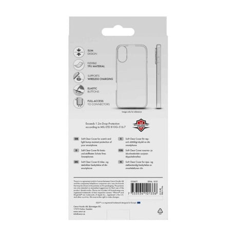 Samsung Galaxy A57 X2O Clear Soft Cover - Gennemsigtig