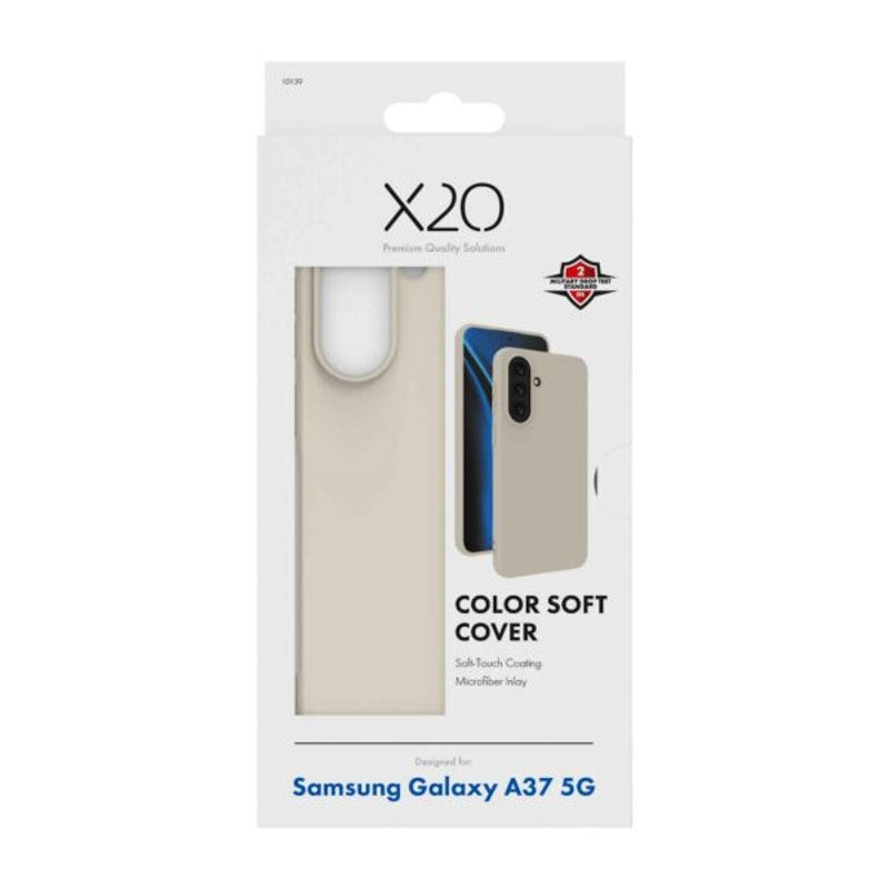 Samsung Galaxy A37 X2O Color Soft Cover - Beige