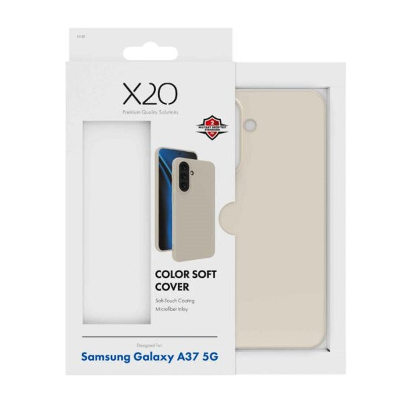 Samsung Galaxy A37 X2O Color Soft Cover - Beige