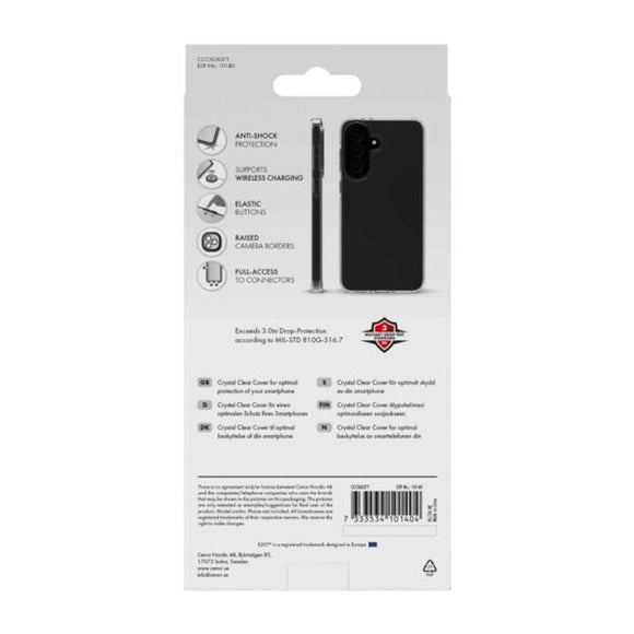 Samsung Galaxy A37 X2O Crystal Clear Cover - Gennemsigtig