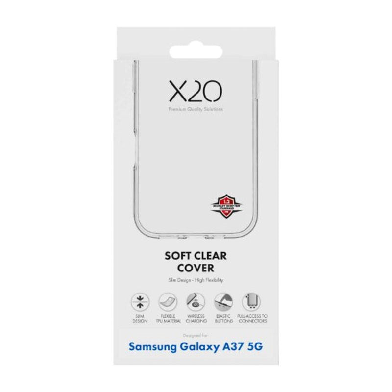 Samsung Galaxy A37 X2O Clear Soft Cover - Gennemsigtig