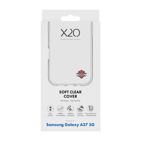 Samsung Galaxy A37 X2O Clear Soft Cover - Gennemsigtig
