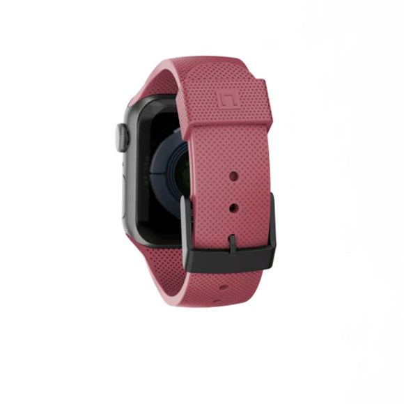 Apple Watch (42/44/SE/45/46/49mm) UAG [U] Aurora Silikone Rem - Dusty Rose
