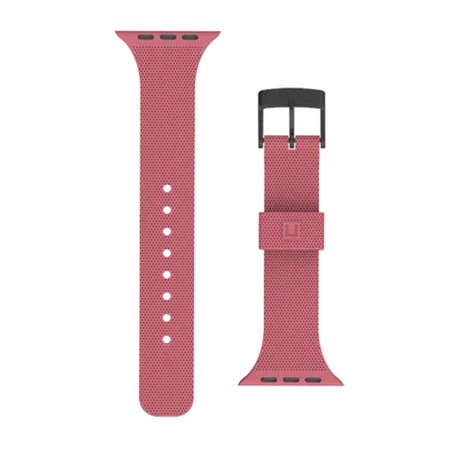 Apple Watch (42/44/SE/45/46/49mm) UAG [U] Aurora Silikone Rem - Dusty Rose