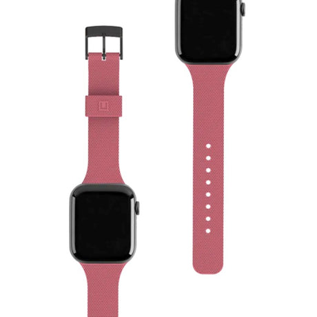 Apple Watch (42/44/SE/45/46/49mm) UAG [U] Aurora Silikone Rem - Dusty Rose