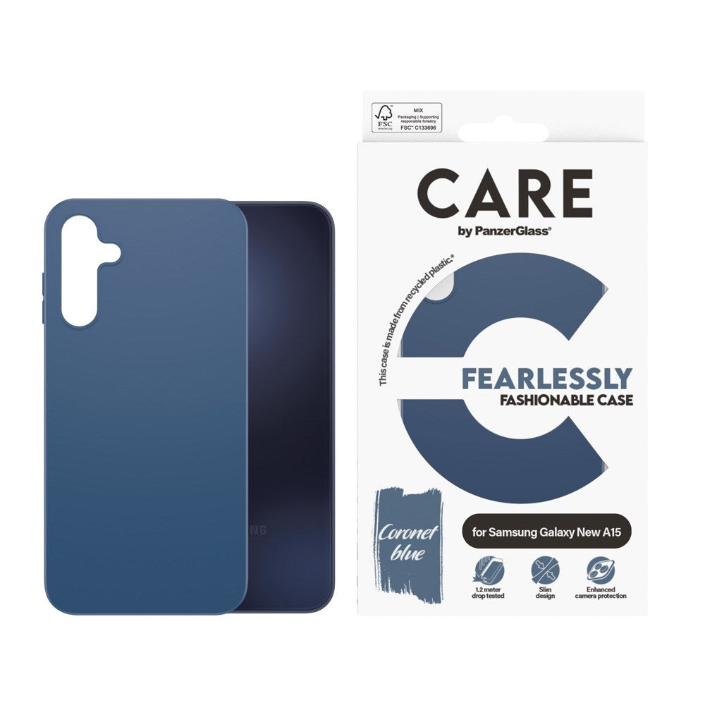 CARE by PanzerGlass Samsung Galaxy A16 Bagside Cover - Blå
