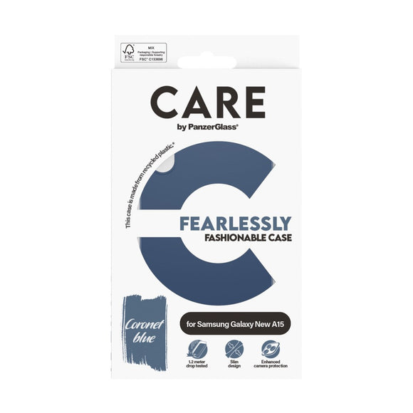 CARE by PanzerGlass Samsung Galaxy A16 Bagside Cover - Blå
