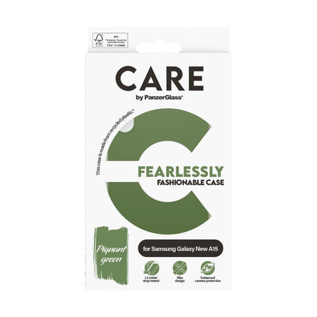 CARE by PanzerGlass Samsung Galaxy A16 Bagside Cover - Grøn