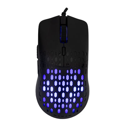 Baracuda OCTOPUS Gaming Mus - 6D / 3600 DPI - Sort