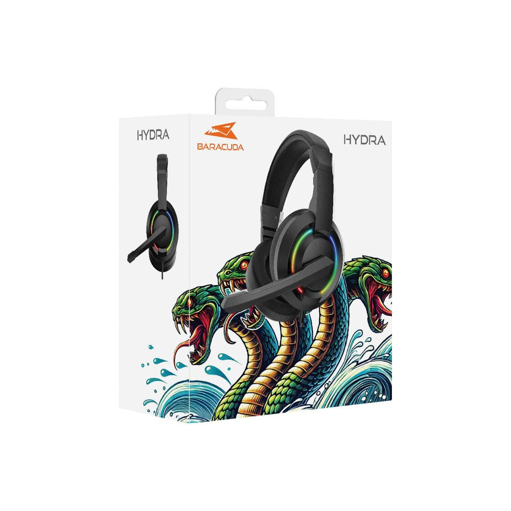 Baracuda HYDRO On-Ear Gaming Headset - Sort